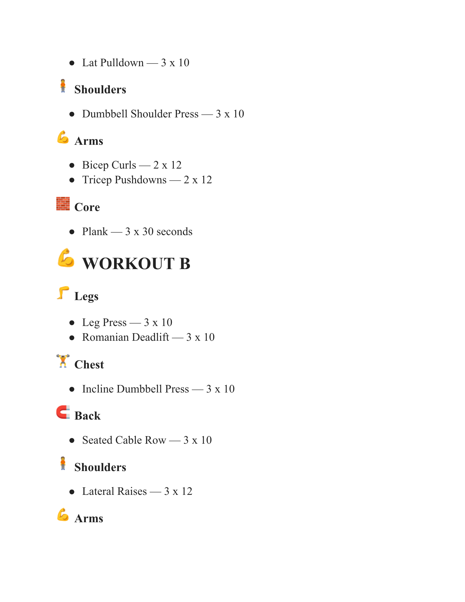 4-Week Beginner Gym Blueprint
